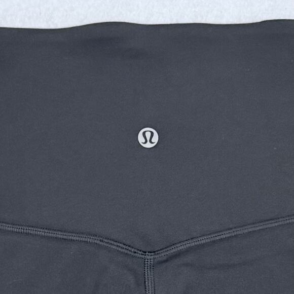 Lululemon Align Mini Flare Pants Dark Gray Size 6 Nulu 27” Yoga Lounge LW5G1Q2S - Picture 5 of 10